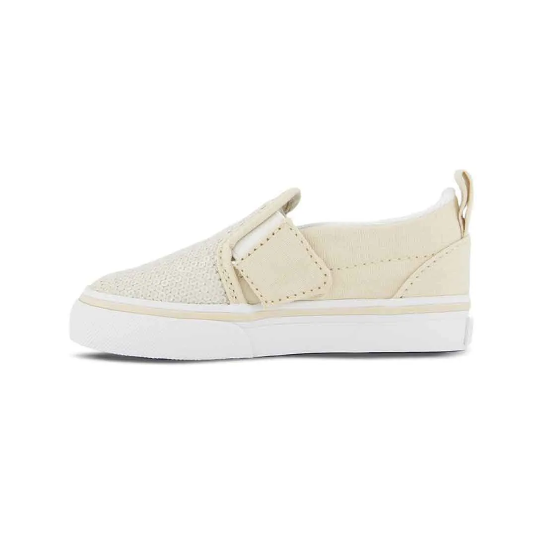 Vans - Kids' (Infant) Slip-on V Shoes (0UBS8CC)