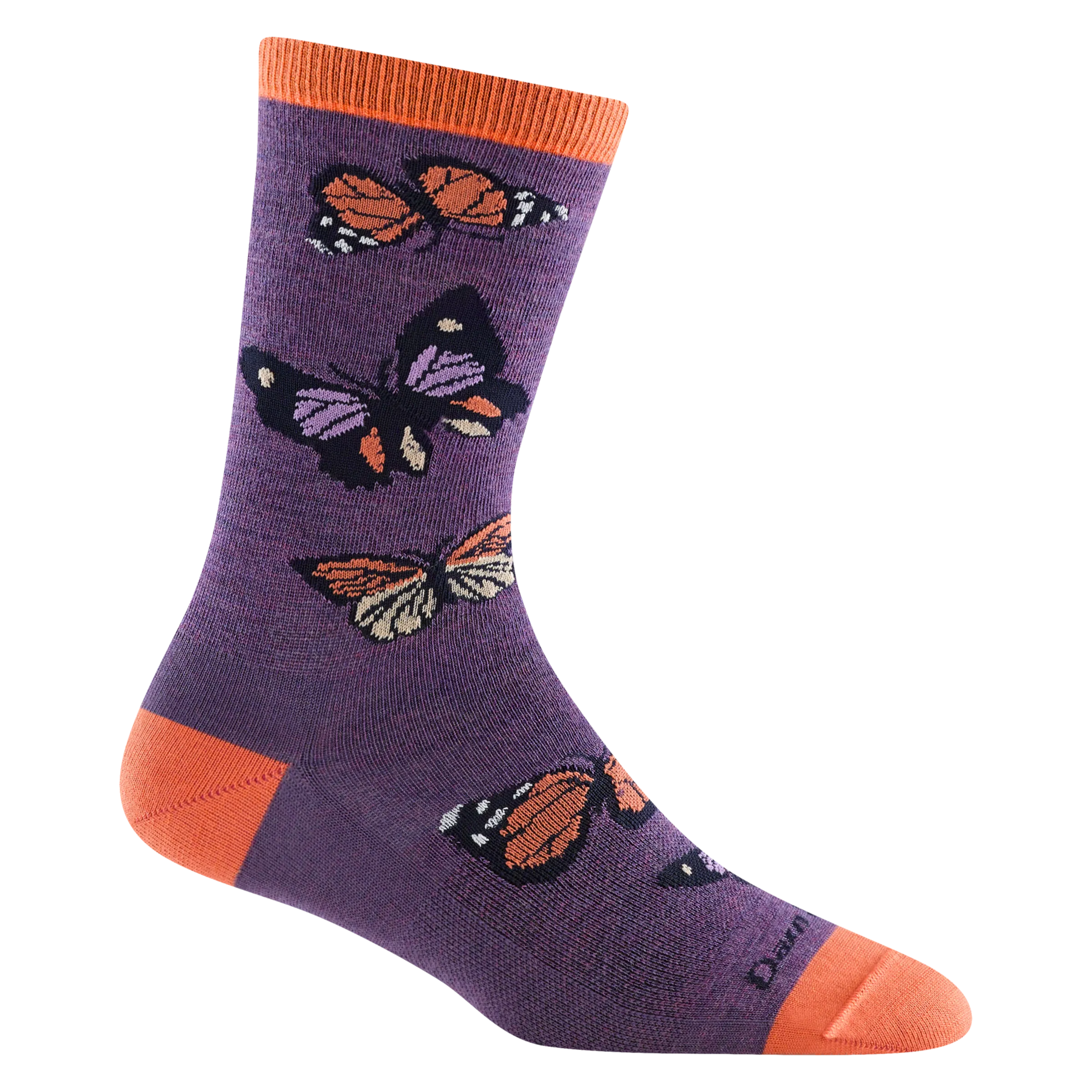 Women's Flutter Crew  Lightweight Lifestyle Sock