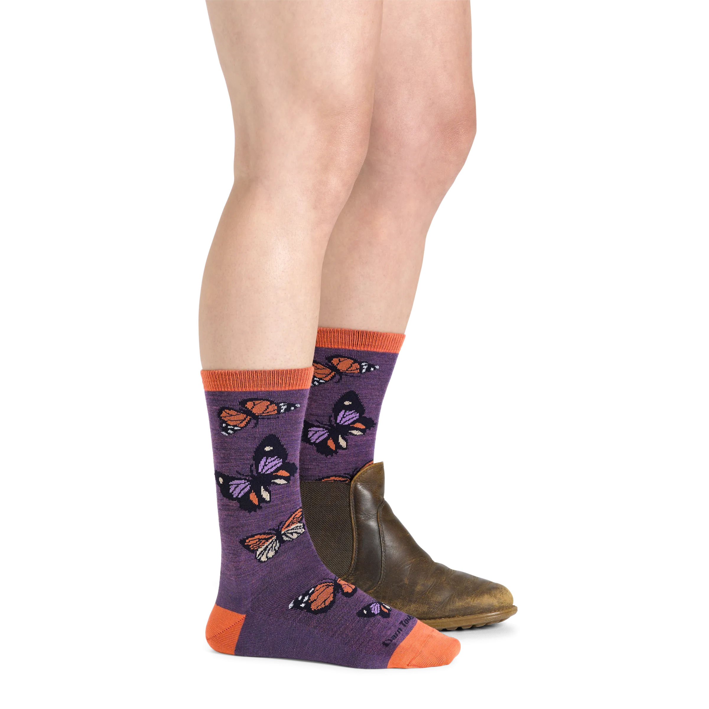 Women's Flutter Crew  Lightweight Lifestyle Sock