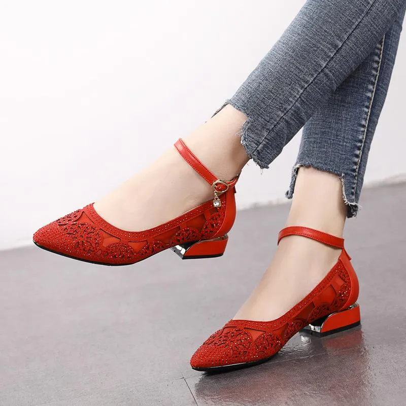 Women's Microfiber Leather Heels Dance Shoes Ballroom Dance Shoes Modern Shoes