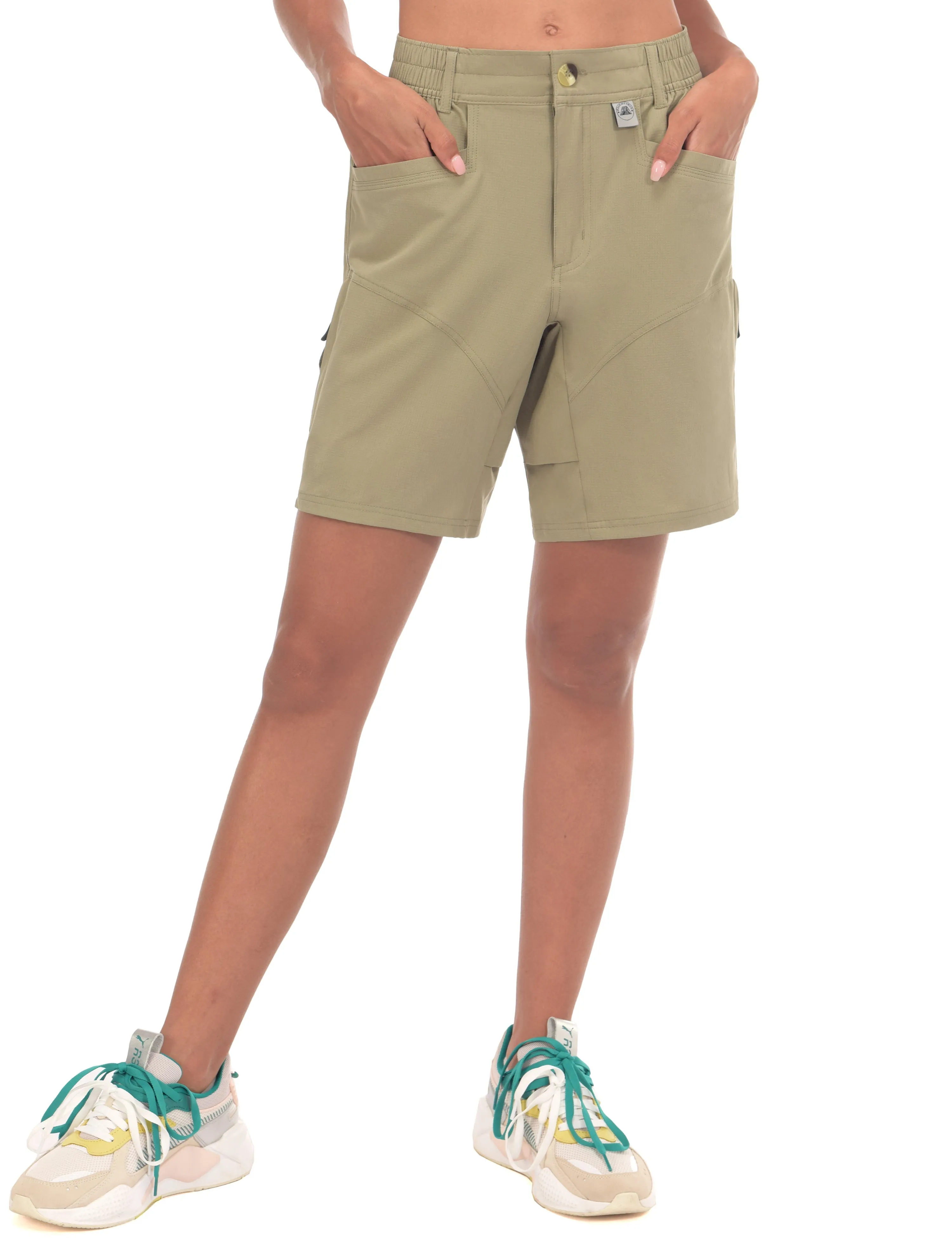 Women's Quick Dry Stretch Outdoor Shorts for Hiking