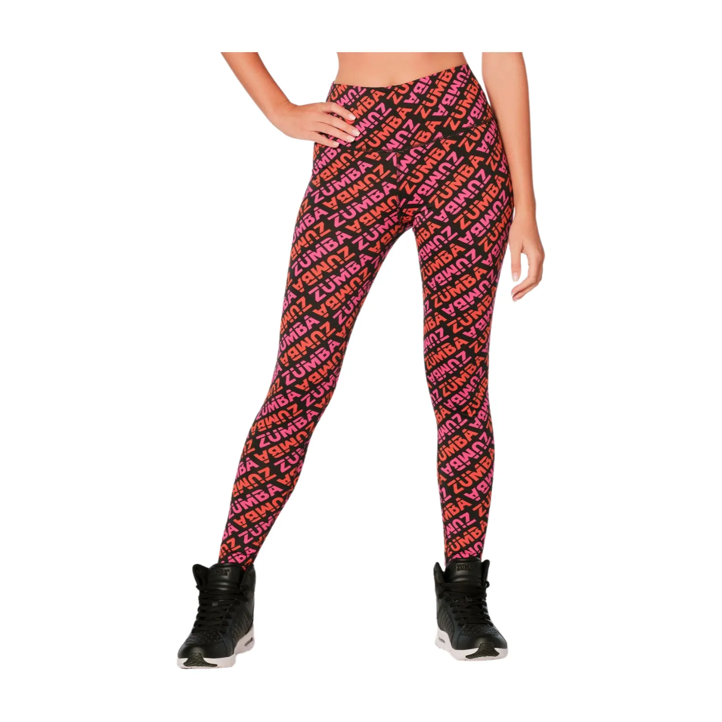 Zumba Infinity High Waisted Ankle Leggings (Special Order)